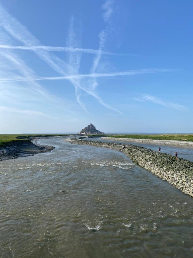 Maison Baie Du Mont Saint-Michel Cherrueix Eksteriør billede